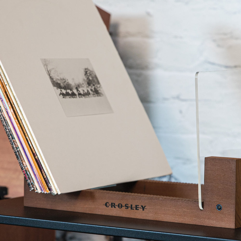 Victrola Eastwood II Turntable - Black + Bundled Crosley Record Storag ...