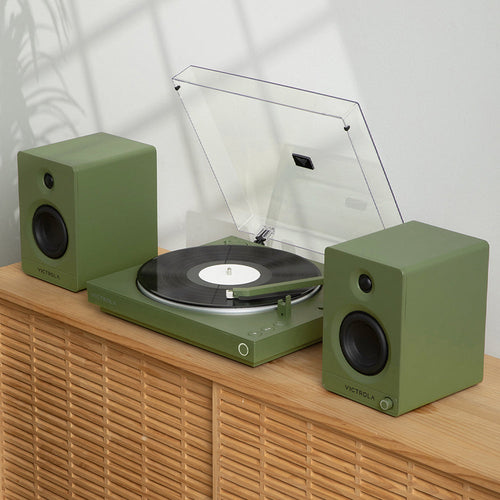 Victrola Automatic Turntable - Green