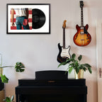 Framed Spice Girls - Greatest Hits - Vinyl Album Art