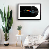 Framed Santana Supernatural Vinyl Album Art