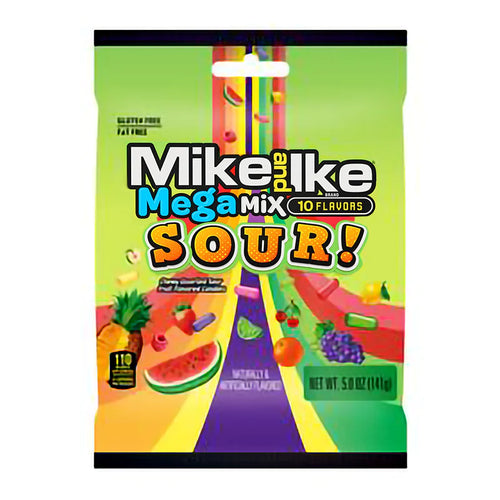 12 x Mike & Ike Mega Mix Sour Bag 141g
