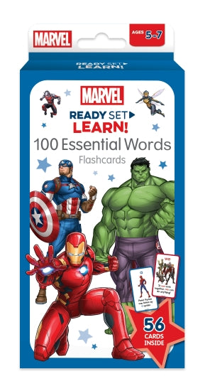 Marvel Ready Set Learn! 100 Essential Words Flashcards