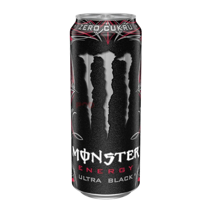 12 Pack x EU Monster Energy Drink Ultra Black 500ml