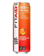 12 Pack x FITAID Energy 355ml - Mango Sorbet