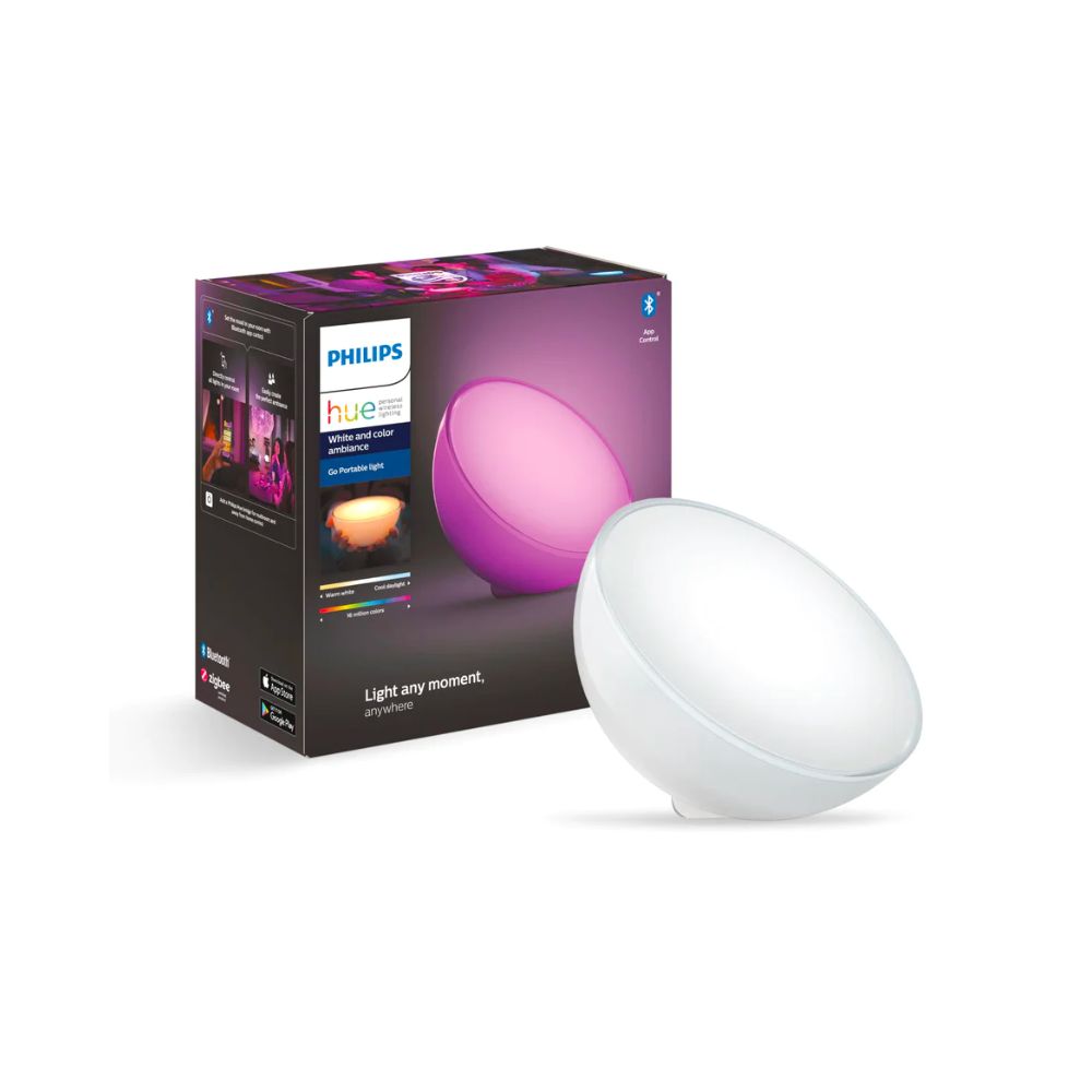 Philips Hue Go White and Colour Portable Bluetooth Light - Damaged Box