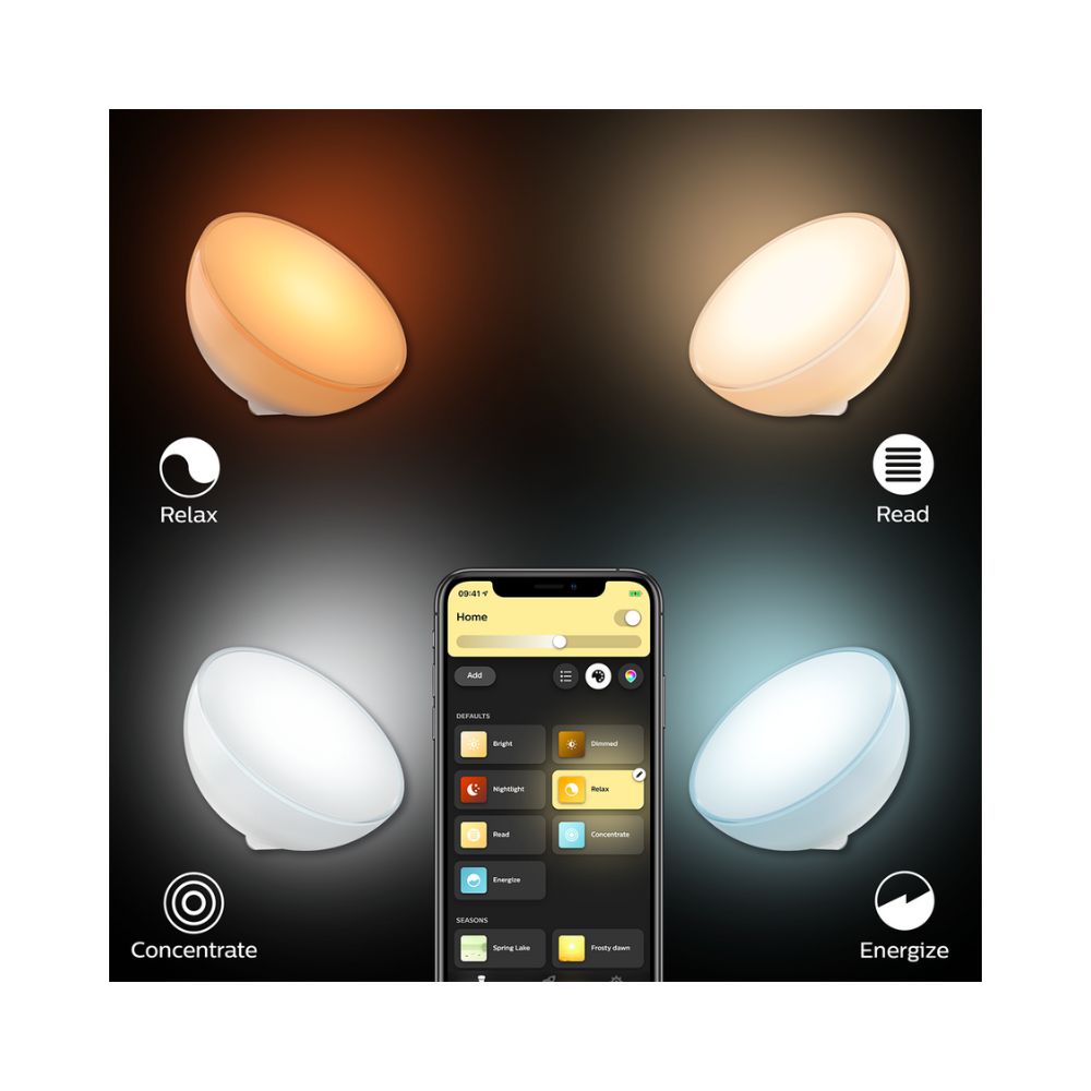 Philips Hue Go White and Colour Portable Bluetooth Light - Damaged Box