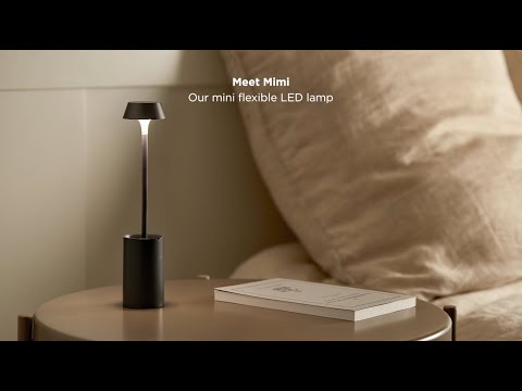 Lexon Mimi Flexible LED Lamp - Dark Red