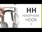 Kanto HH Universal Under Desk Headphone Hook, Black