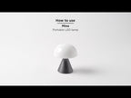 Lexon Mina M Medium Portable Led Lamp PANTONE - Rose Pink