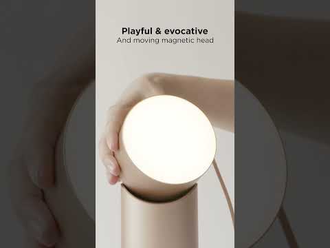 Lexon Orbe Portable Led Lamp With Moving Head PANTONE - Classic Blue