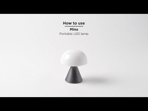 Lexon Mina L Large Portable Led Lamp - Alu Polish