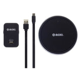 Moki ChargePad Qi Wireless (10W) 3.0 Type-C Rapid Charge Pack