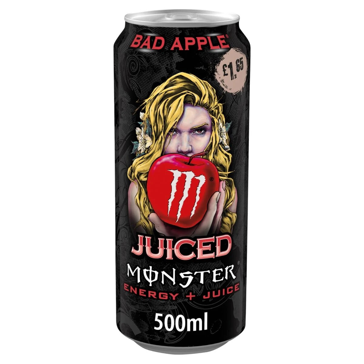 12 Pack x EU Monster Energy Bad Apple 500ml