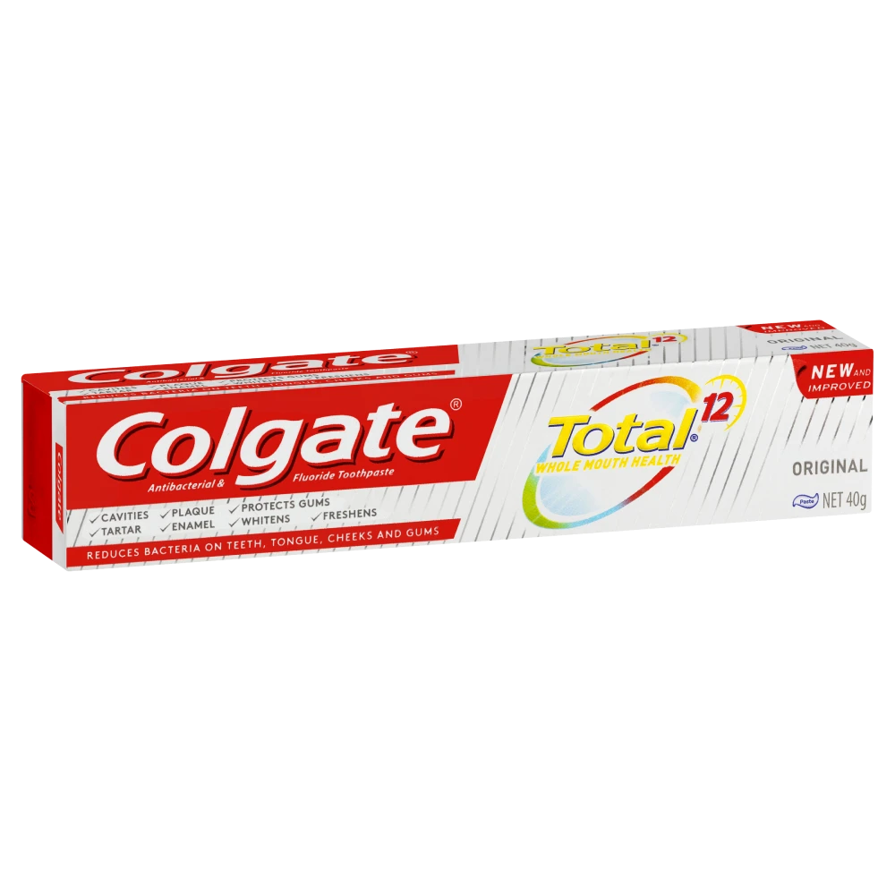 24 Pack x Colgate Total Original Antibacterial Toothpaste 40g