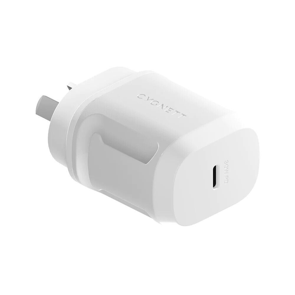 Cygnett PowerMaxx 30W CoolMOS USB-C Wall Charger