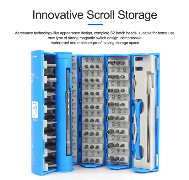 Precision Screwdriver Set (128 pieces)