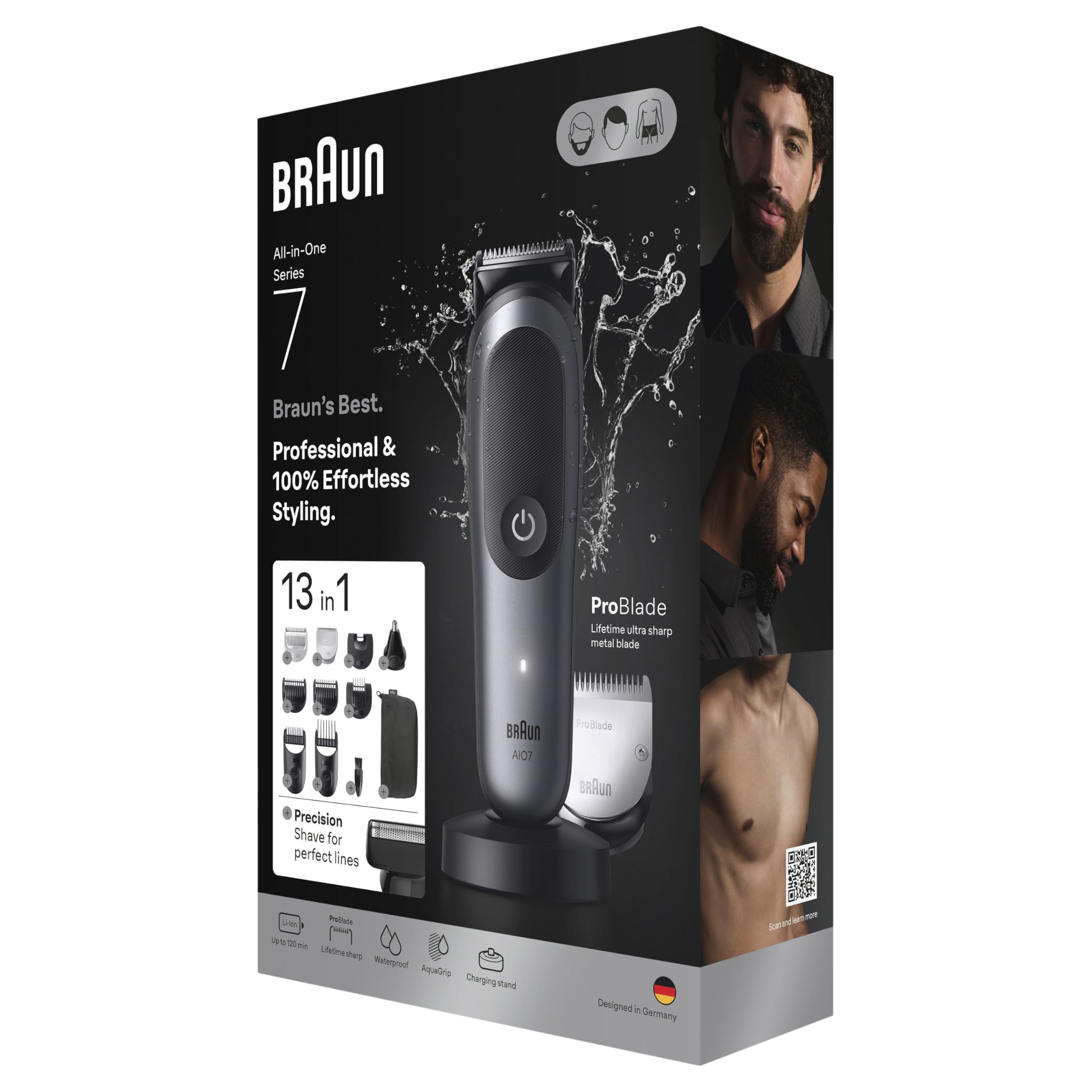 Braun Series 7 All-in-One Waterproof Grooming Kit AIO-7560