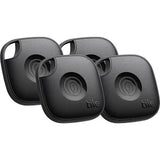 Tile Mate Bluetooth Tracker 4 Pack (Black) – 2024