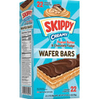 22 Pack x Skippy Creamy Peanut Butter & Chocolate Fudge Wafer Bars - 36g