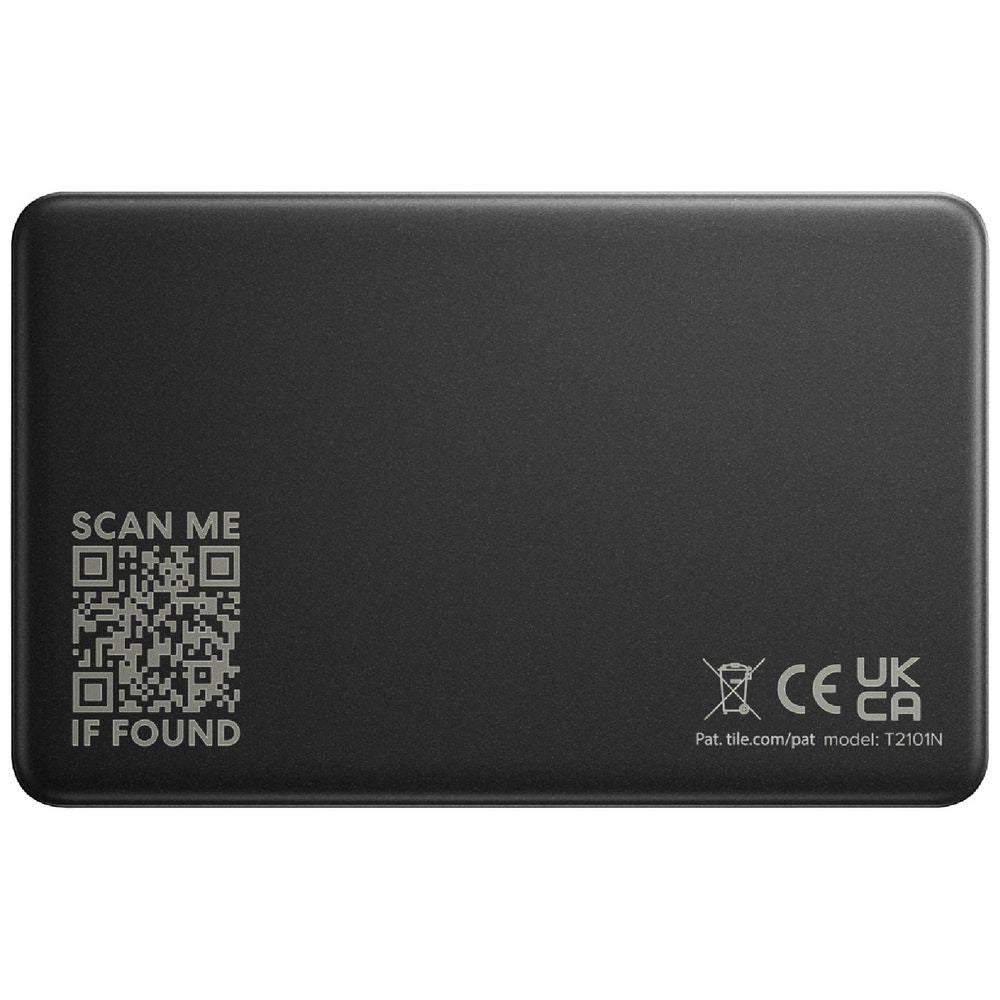 Tile Slim Tracker (1-Pack, Black)