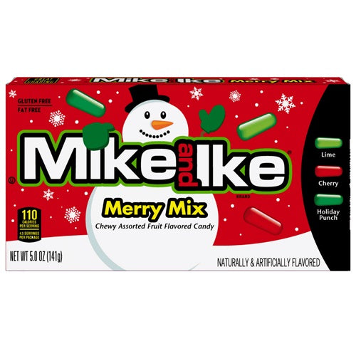 12 Pack x Mike & Ike Merry Mix 120g