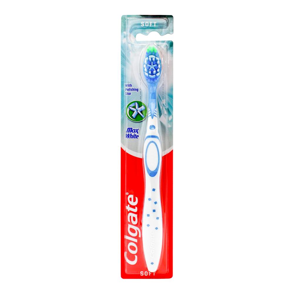 3 x Colgate Max White Soft Assorted Toothbrush