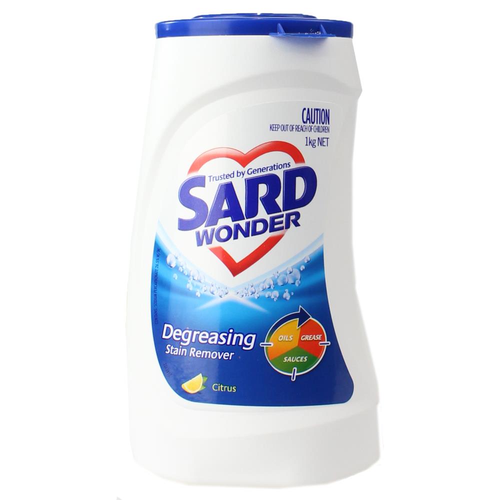 Sard Degreasing Stain Remover Powder Citrus 1kg