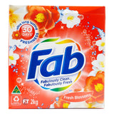 Fab Front & Top Loader Fresh Blossoms Laundry Powder 2kg