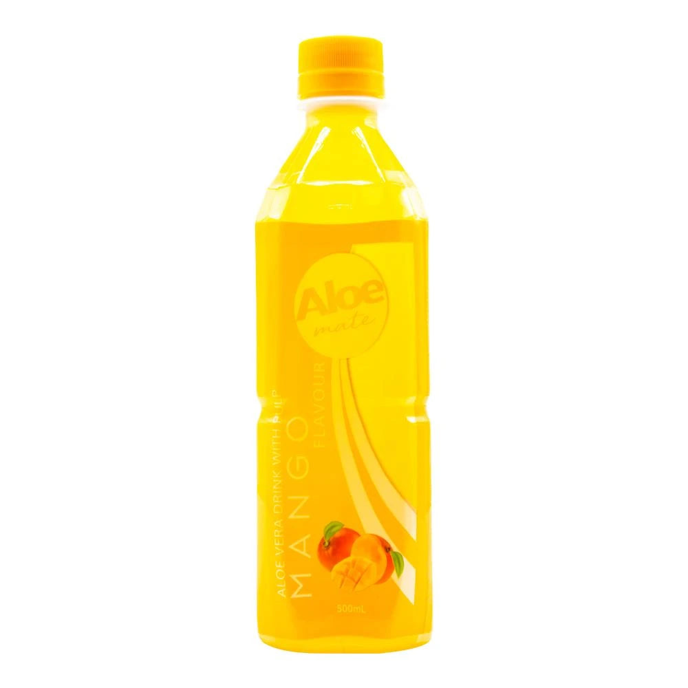 20 Pack x Aloe Mate 500mL Aloe Vera Drink Mango