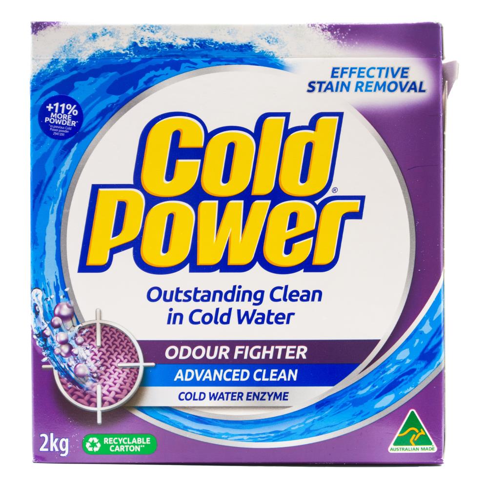 Cold Power Advanced Cleaning Odour Fighter Laundry Powder 2kg