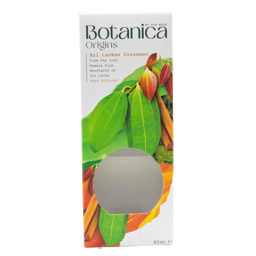 3 Pack x Air Wick 85ml Botanica Origins Reed Diffuser Sri Lankan Cinnamon