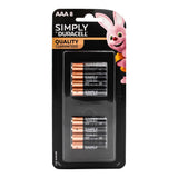 Duracell Simply AAA Batteries PK8