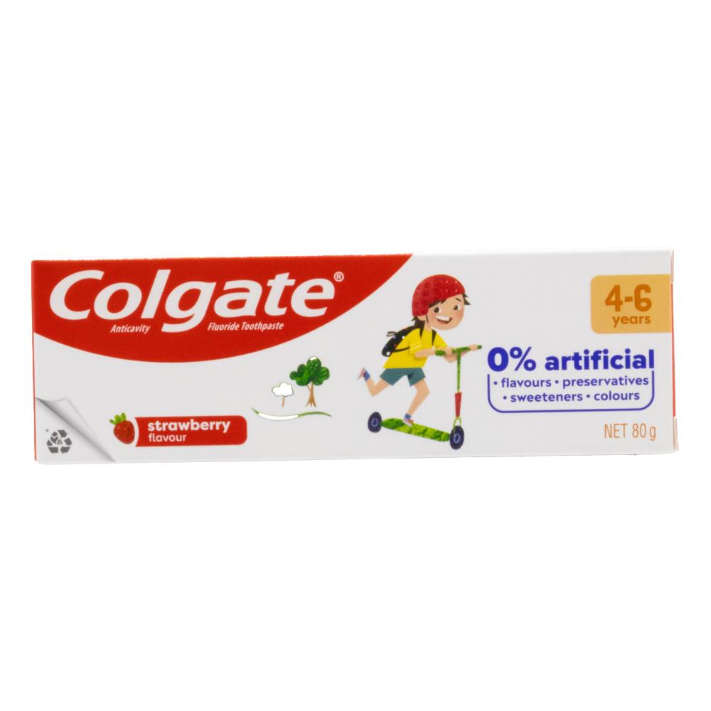 Colgate Kids 4-6 Years Strawberry Toothpaste 80g