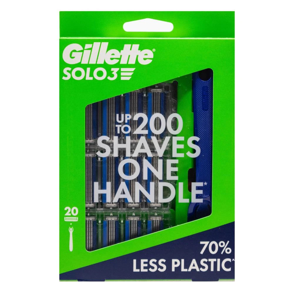Gillette Pk20 Razors Solo 3
