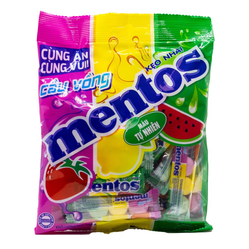 5 x Mentos Mini Rainbow 108g