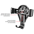 Baseus Gravity Osculum Auto-Lock Suction Cup Car Mount Phone Holder