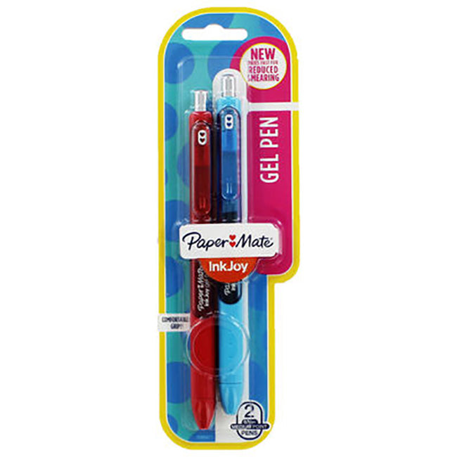 6 Pack x Paper Mate Inkjoy Gel Pens 2pc