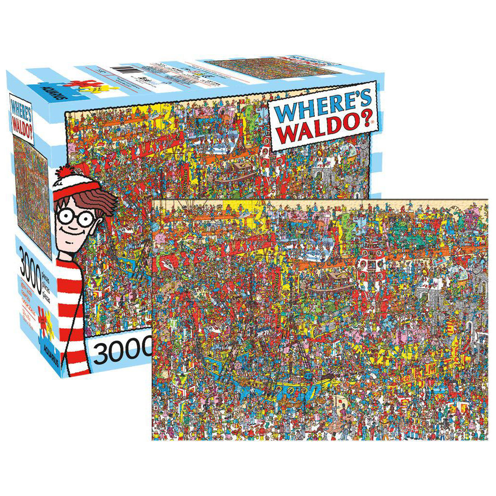 Where's Waldo 3000 Piece Jigsaw Puzzle