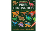 Pixel Pix Dinosaurs Colouring Book