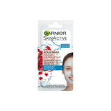 2 x Garnier Skin Active Aqua Mask Pomegranate & Glycerin