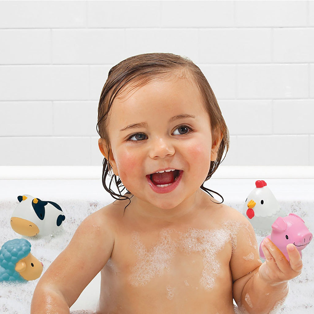 Munchkin Farm Bath Squirts Toys 4-Pack