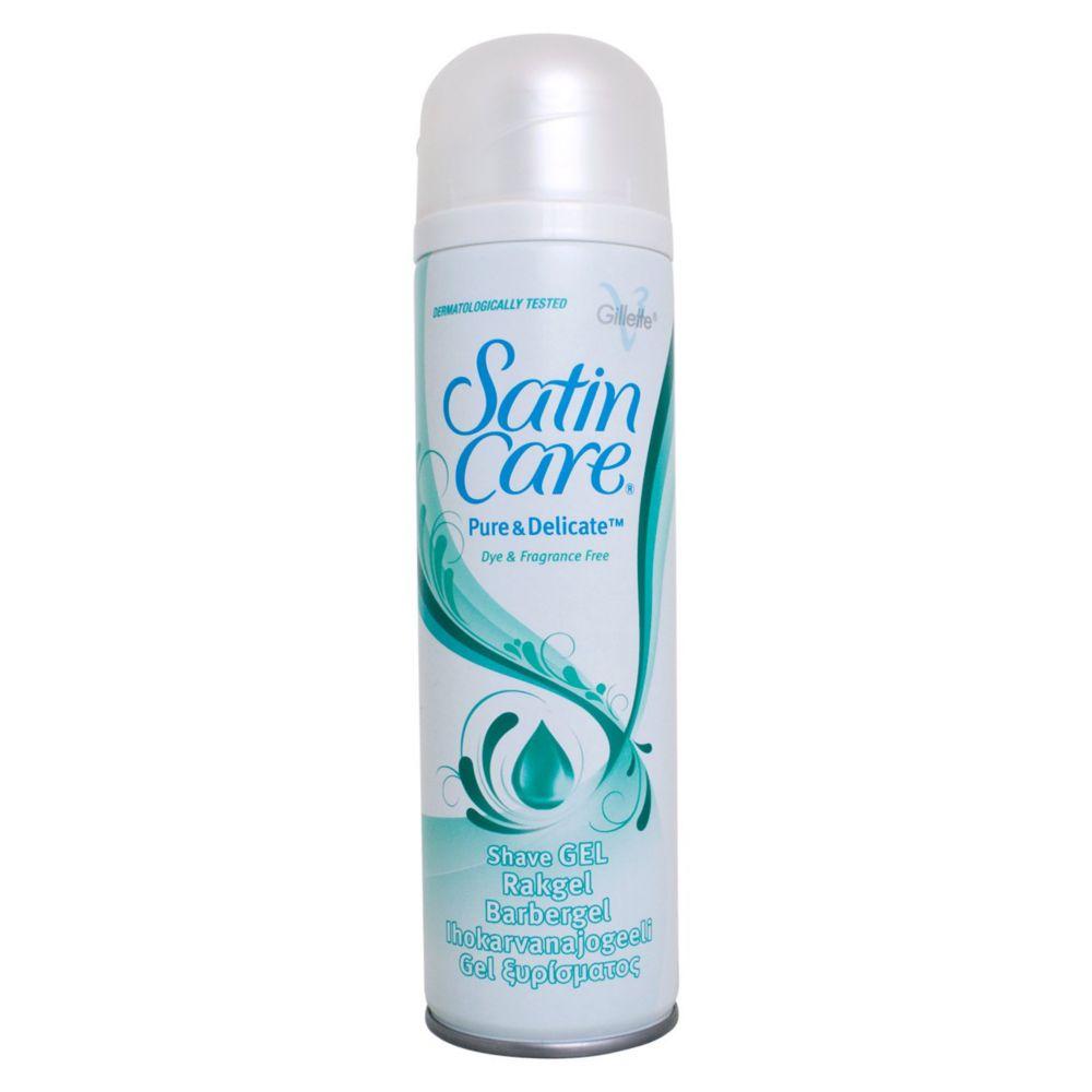 Gillette Satin Care Pure & Delicate Shave Gel 200ml