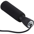 Zen Flex Fitness High Speed Jump Skipping Rope - Black - 280cm
