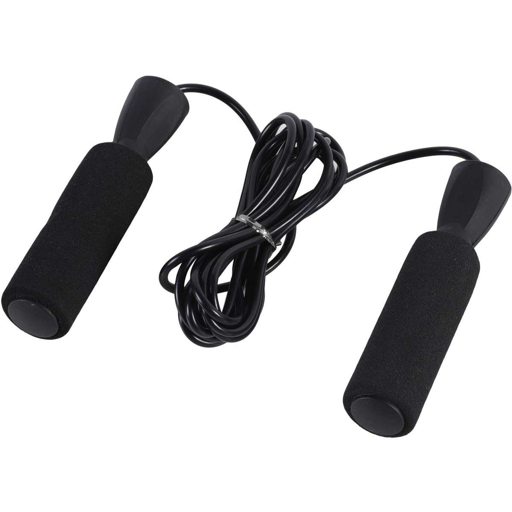 Zen Flex Fitness High Speed Jump Skipping Rope - Black - 280cm