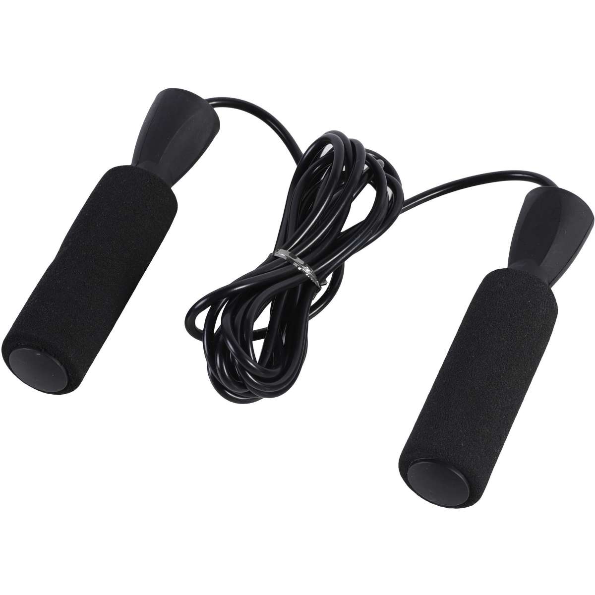 Zen Flex Fitness High Speed Jump Skipping Rope - Black - 280cm