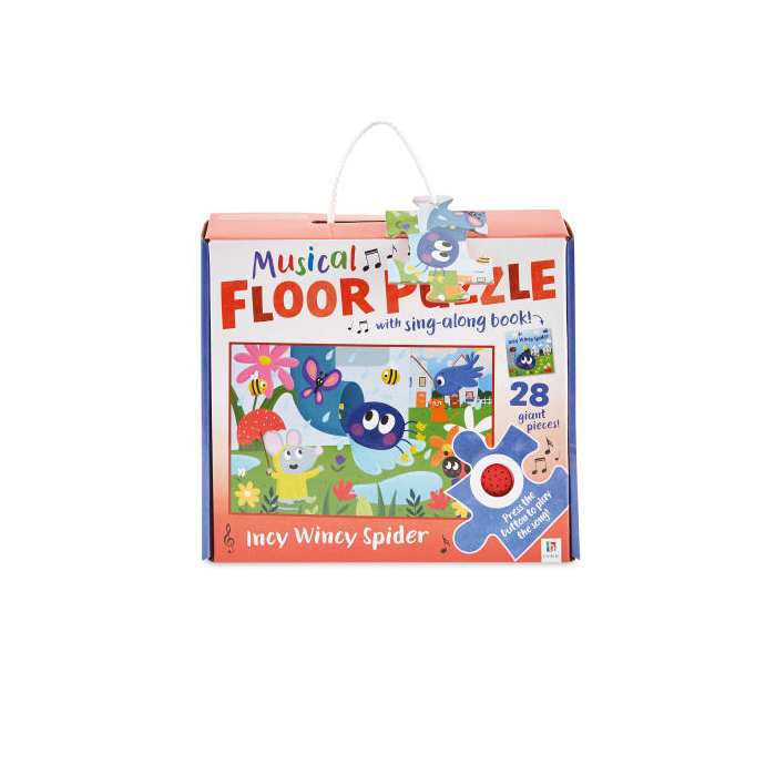 Musical Floor Puzzle: Incy Wincy Spider