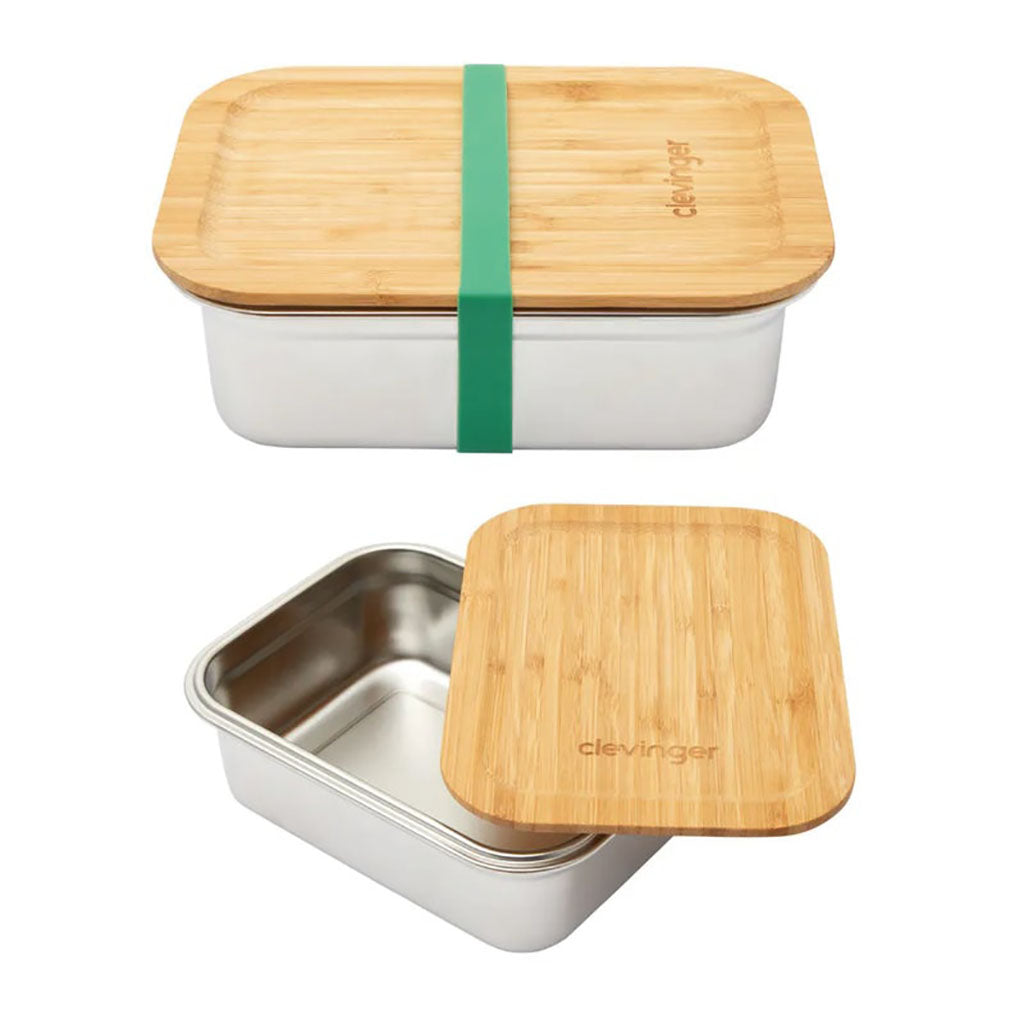 Stainless Steel Bamboo Lunch Box