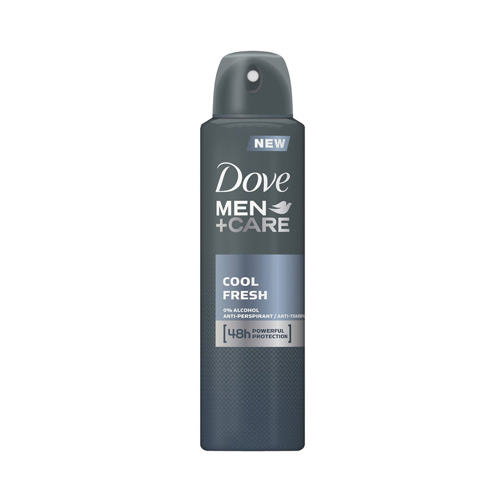 3 Pack x Dove Men Antiperspirant Aerosol Deodorant Cool Fresh 150g/254mL