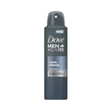 3 x Dove Men Antiperspirant Aerosol Deodorant Cool Fresh 150g/254mL