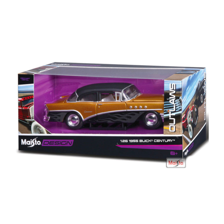Maisto Design 1:26 Scale 1955 Buick Century Die-Cast Model Car